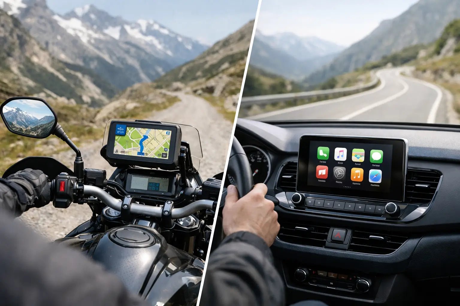 CarPlay moto o navigatore: cosa conviene - Endurrad®
