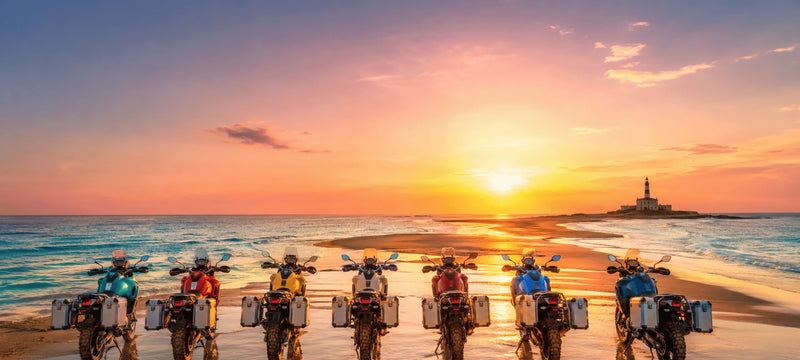 Allein mit dem Motorrad unterwegs: So bereiten Sie sich vor, bleiben erreichbar und genießen die Einsamkeit