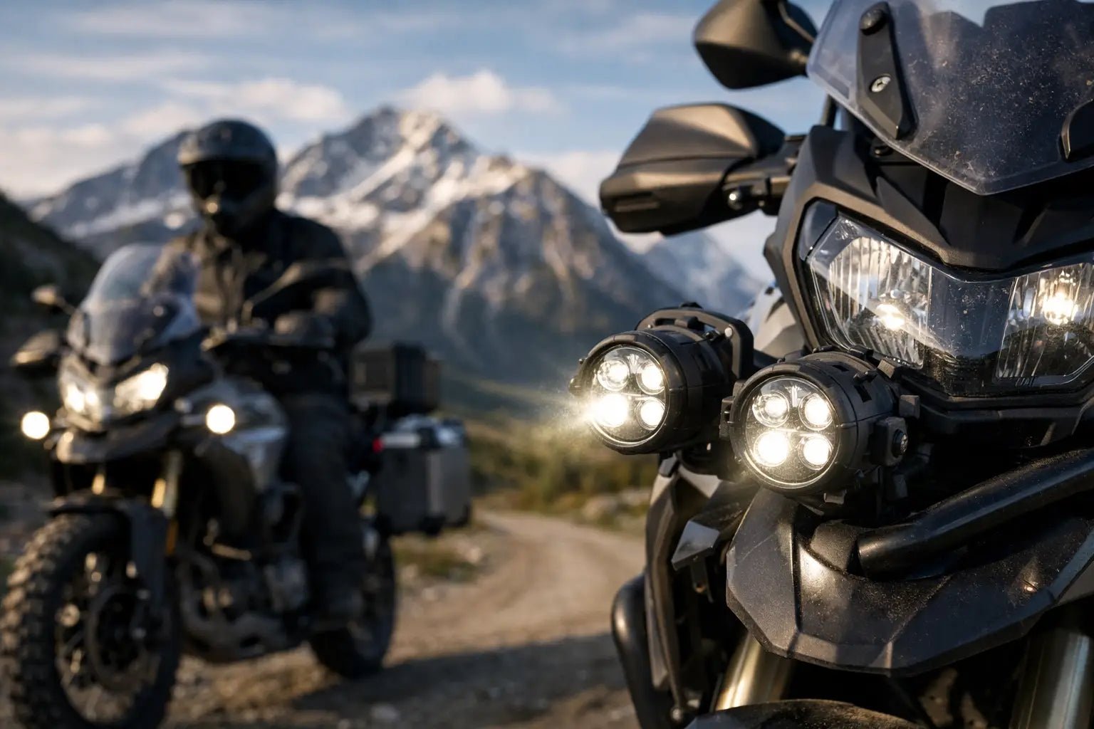 Recensione faretti Denali moto: valgono davvero? - Endurrad®