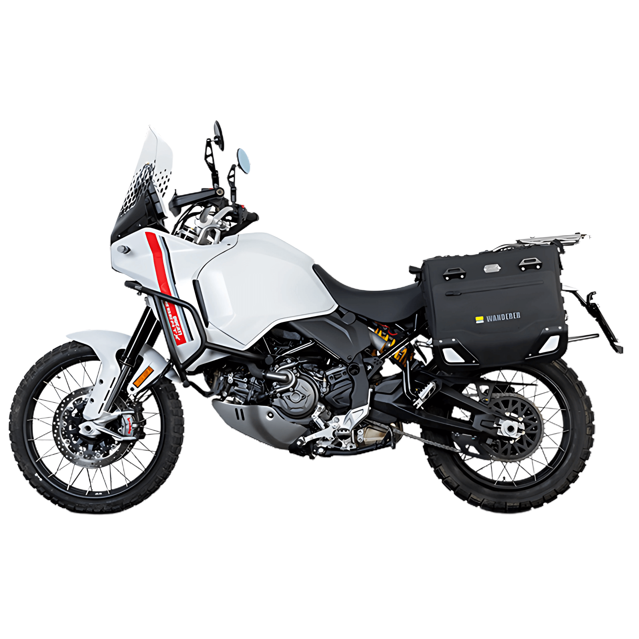 Wanderer LOBOO Koffer für Ducati DesertX – Endurrad®