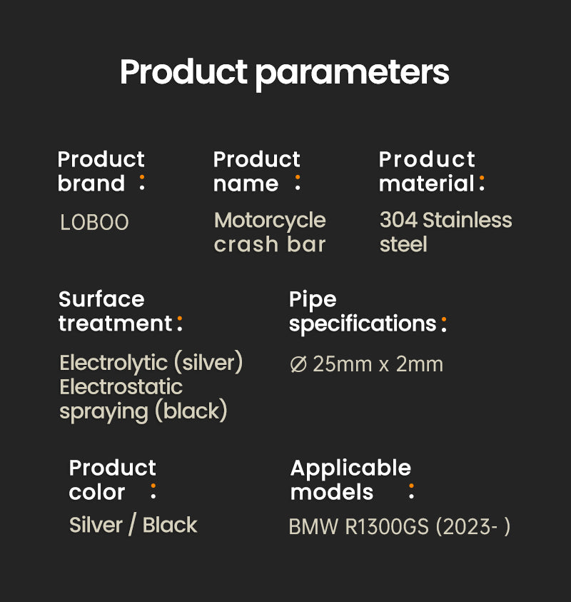 Paramotore LOBOO per BMW R1300GS – dettaglio 20