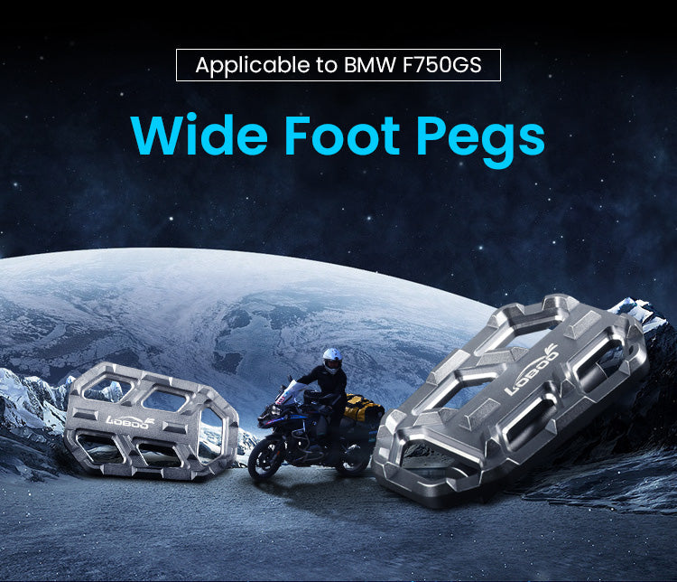 Pedane LOBOO per BMW GS – dettaglio 5