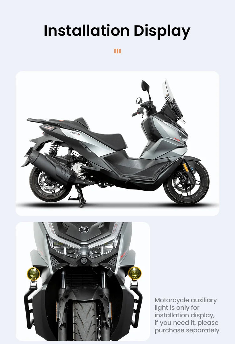 Pedane LOBOO SR250GT per Voge SR250GT – dettaglio 20