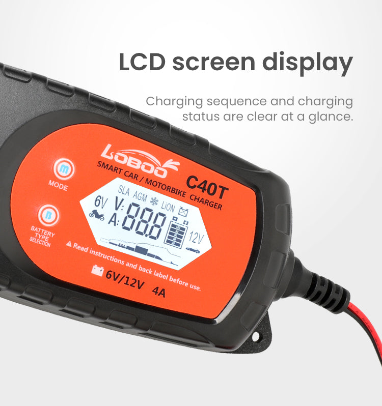 Caricabatterie moto LOBOO C40T – dettaglio 13
