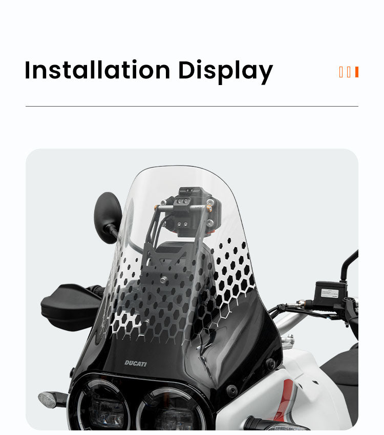 Supporto GPS LOBOO per Ducati Desert X – dettaglio 15