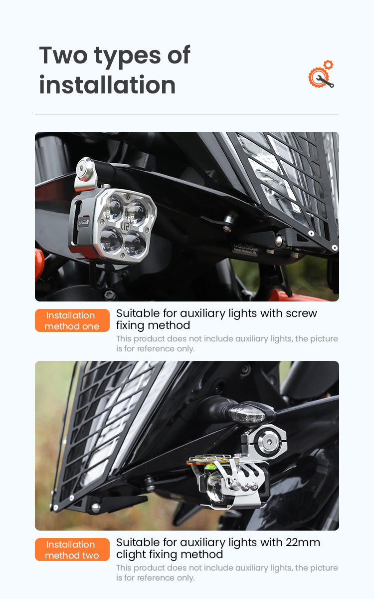 Supporto faretti LOBOO per KTM 790 Adventure / R – dettaglio 12