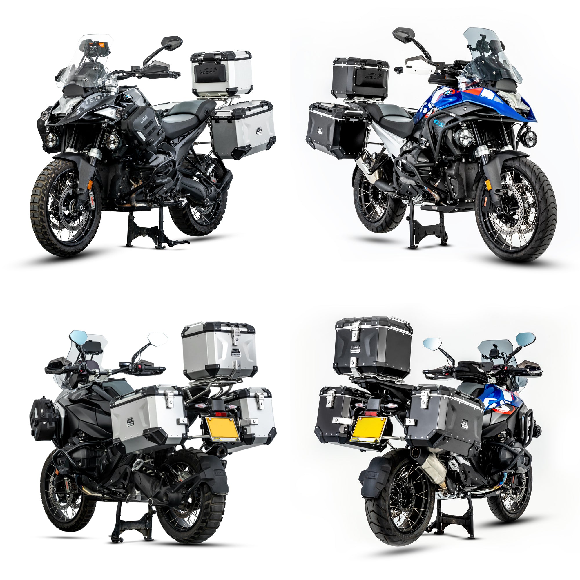 LOBOO CONQUEROR – Koffer, Topcase und Aluminiumträger für BMW R 1300 GS