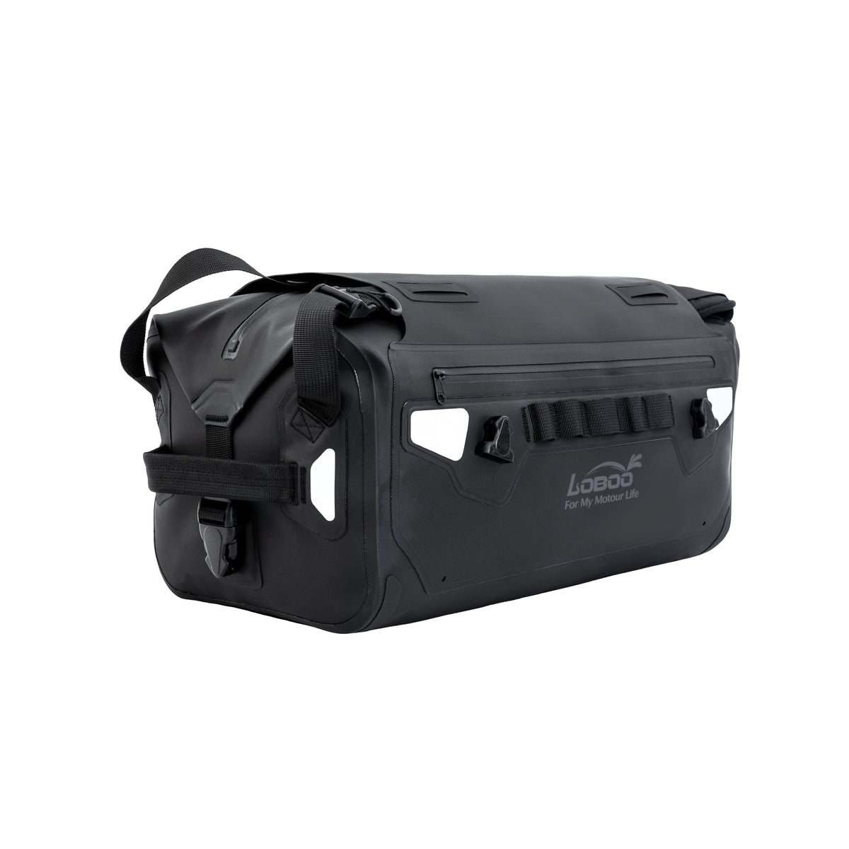 Fianco della borsa ALPS con inserti rifrangenti e fettucce MOLLE