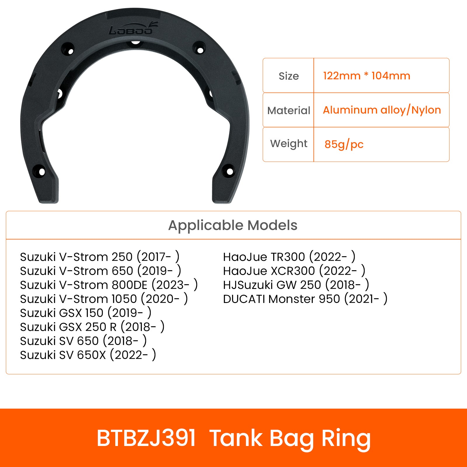 Erweiterbare Tankrucksack 7 - 9L - Endurrad.com
