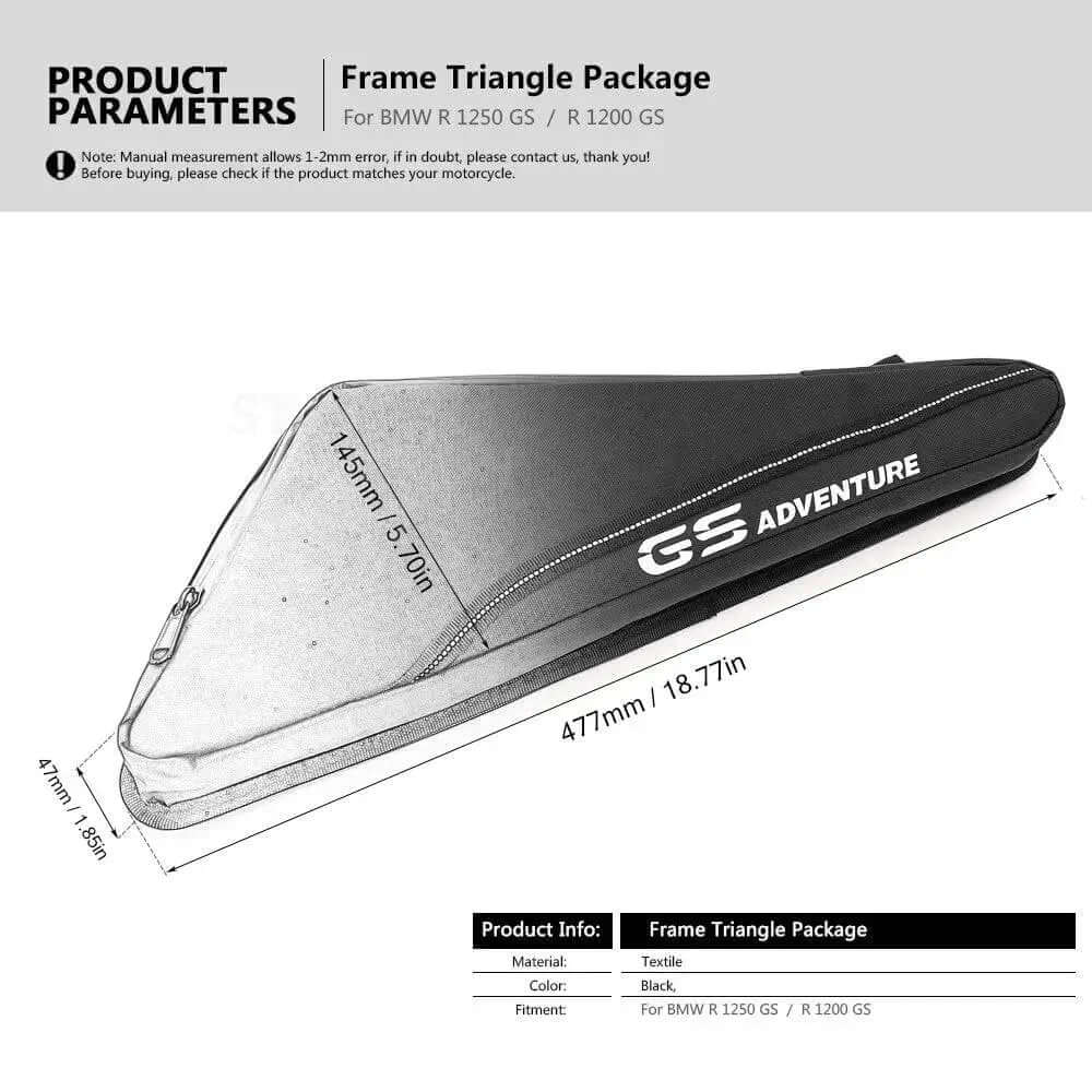 Seitentaschen unter dem Sitz BMW GS 1200 - 1250 - Endurrad.com