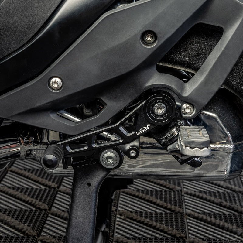 Leva moto LOBOO per BMW R1300GS – dettaglio 1
