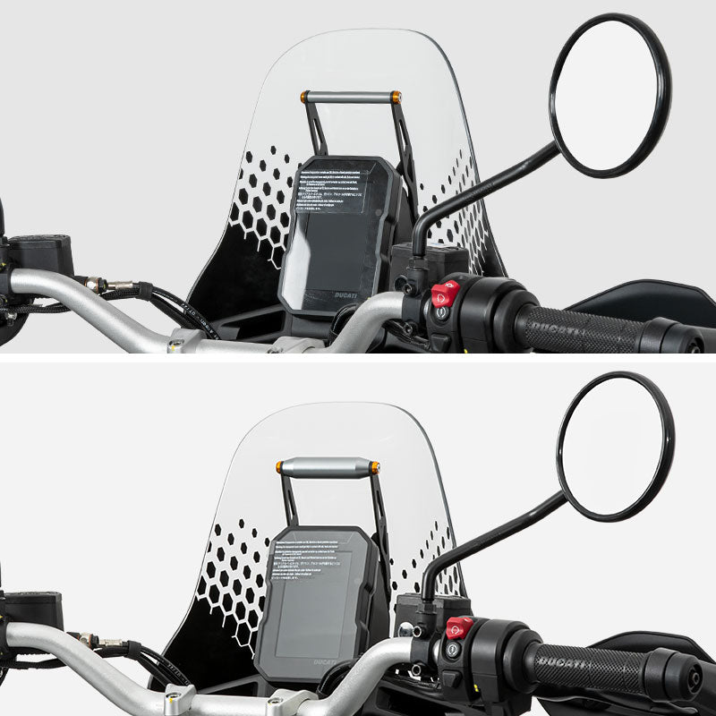 Supporto GPS LOBOO per Ducati Desert X – dettaglio 3
