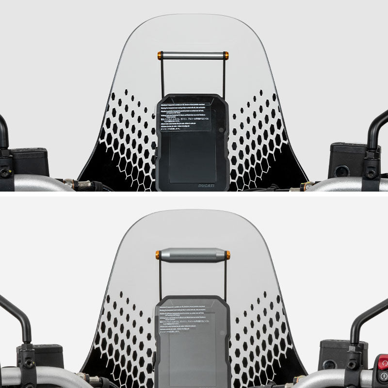 Supporto GPS LOBOO per Ducati Desert X – dettaglio 4