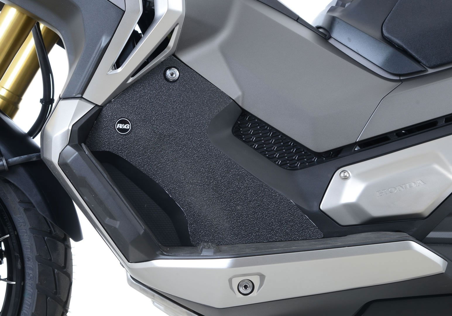 Kit 2PZ Adesivi Anti Scivolo Paratacco Honda X Adv 750 17 20 54696 Rg EZBG310BL - Endurrad