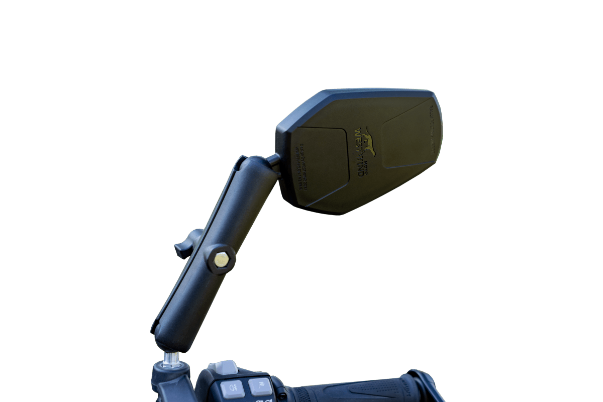 Kit Specchietti Retrovisori Pieghevoli Rettangolari - Adventure Enduro - ENDURRAD