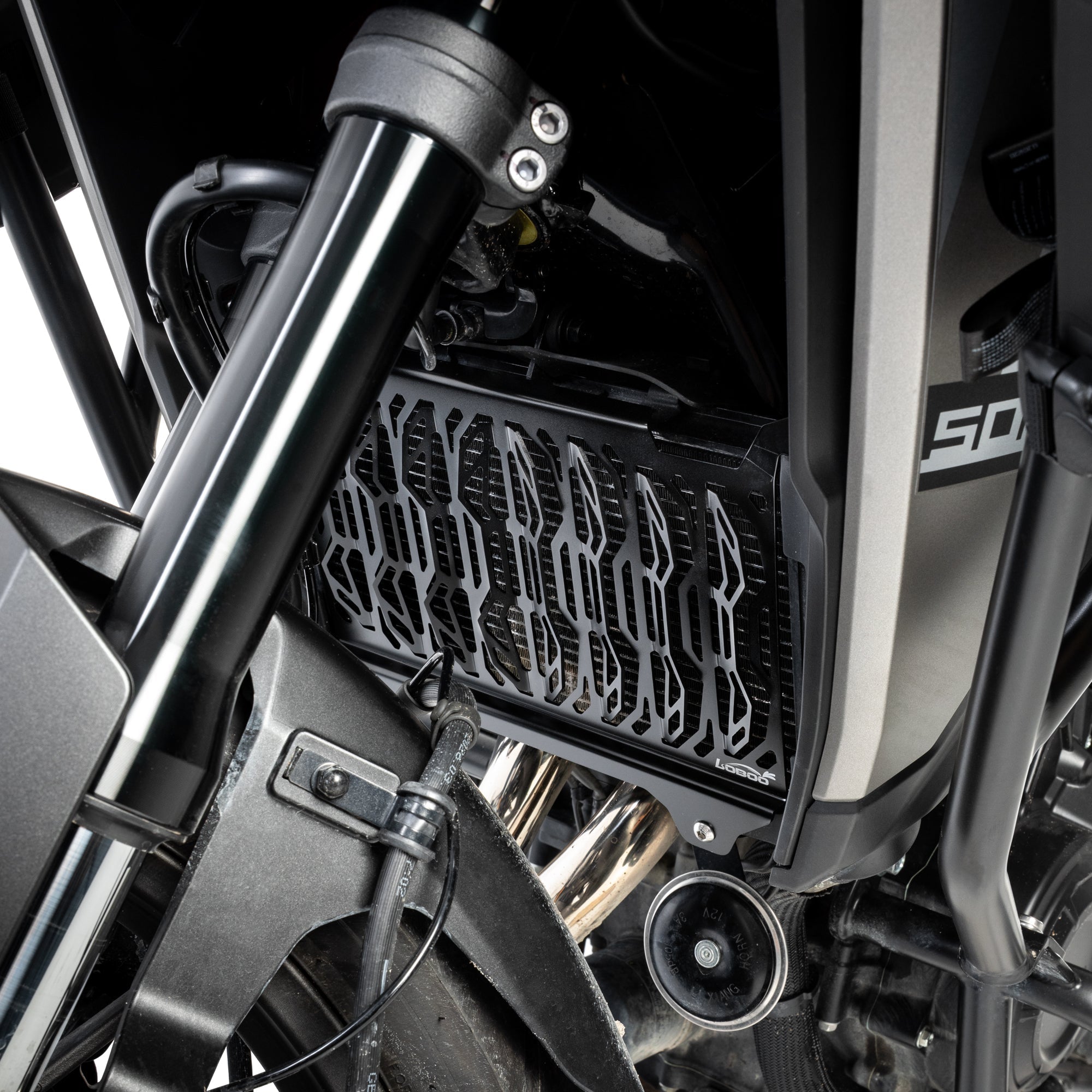 Protezione radiatore LOBOO per Honda NX500 – dettaglio 6