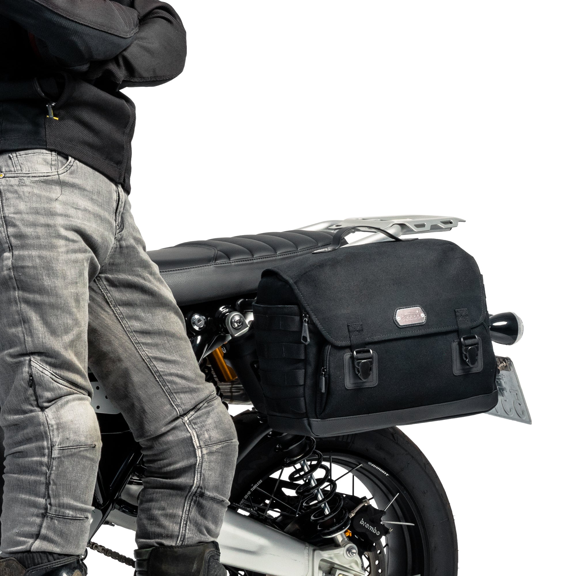 Borsa laterale LOBOO BCB12BK per Honda CM500 Compatibile – dettaglio 9