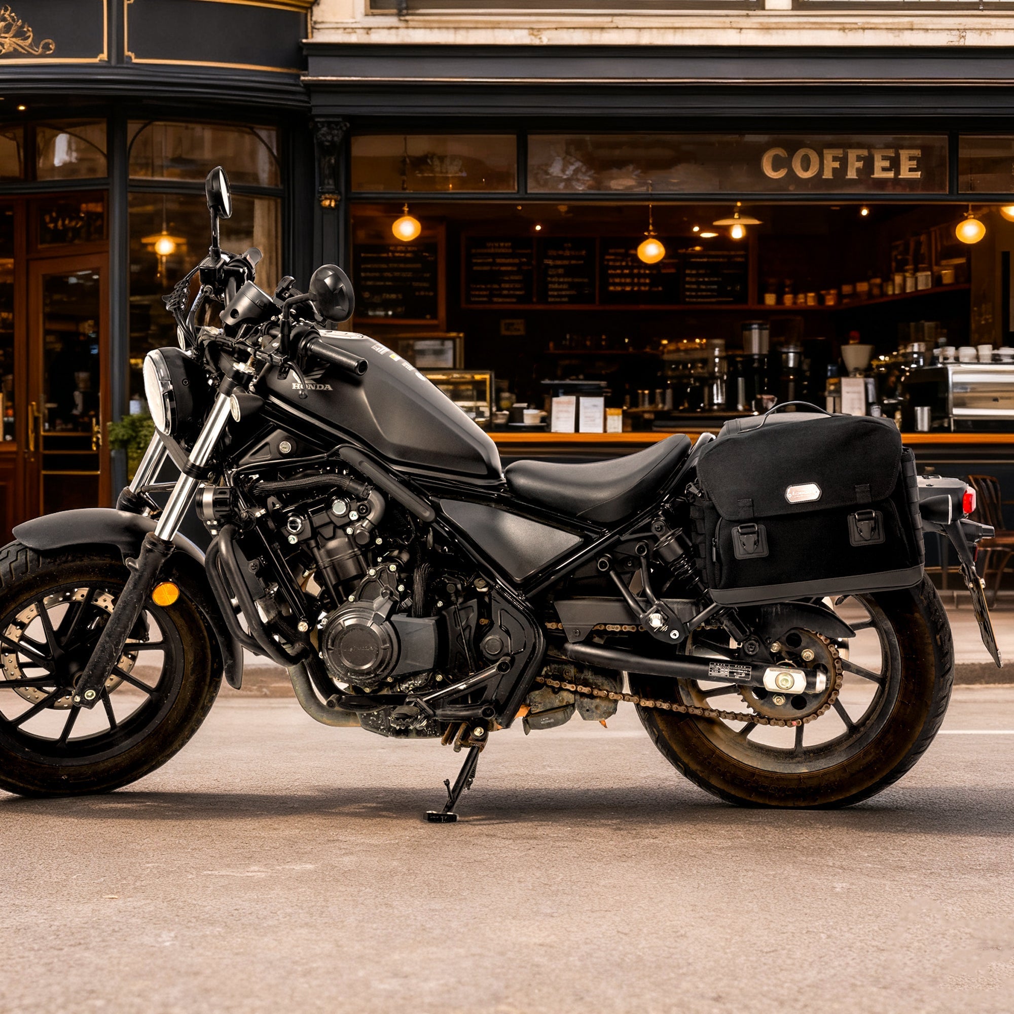 Borsa laterale LOBOO BCB12BK per Honda CM500 Compatibile – dettaglio 11