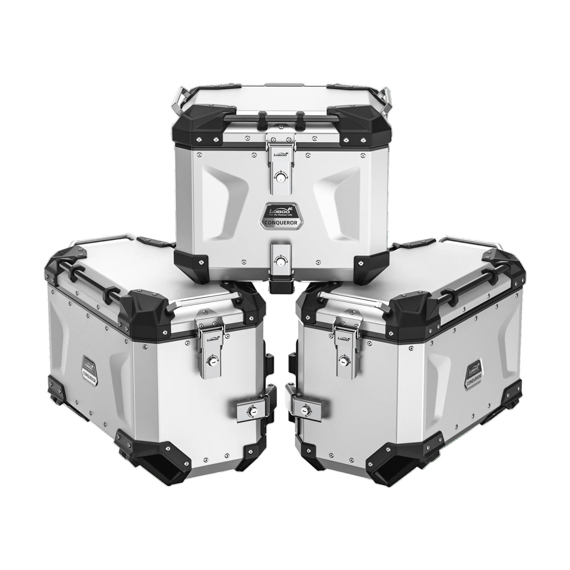 Valigie moto LOBOO per BMW R1250GS / ADV – dettaglio 1