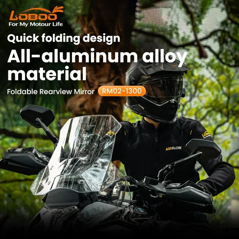 Specchietti retrovisori LOBOO RM02 per BMW R1300GS / R1300GS ADV – dettaglio 1