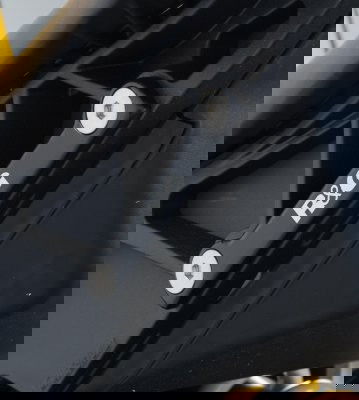 Placchette Copri Fori Poggiapiedi Posteriori Lato Sx Buell EBR1190RX Sx 11831 - Endurrad