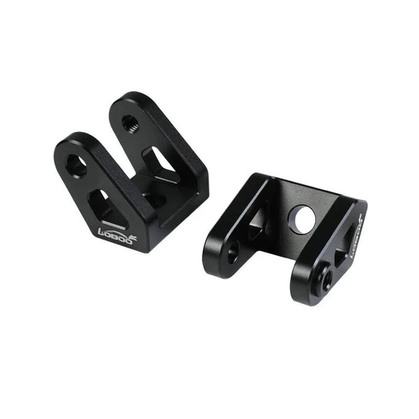 LOBOO Zusatzscheinwerferhalterungen CDJ131A für BMW R 1300 GS | 2 Stück, für LOBOO-Sturzbügel