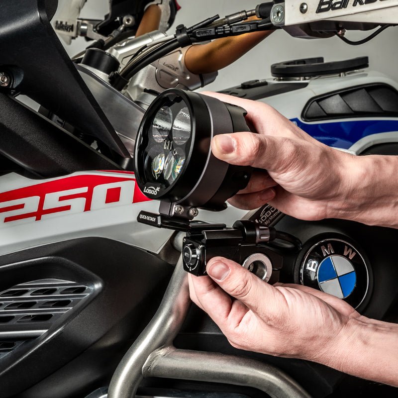 LOBOO Q7 Schnellverschluss-Lichthalterung – Endurrad.com