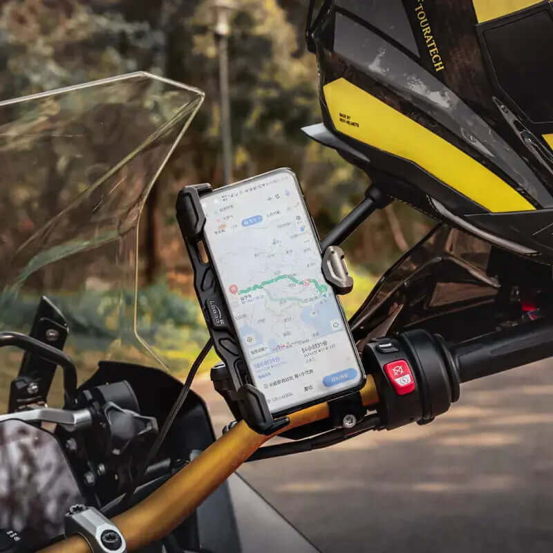 Smartphone-Halterung für Motorräder Loboo PH02 – Endurrad.com