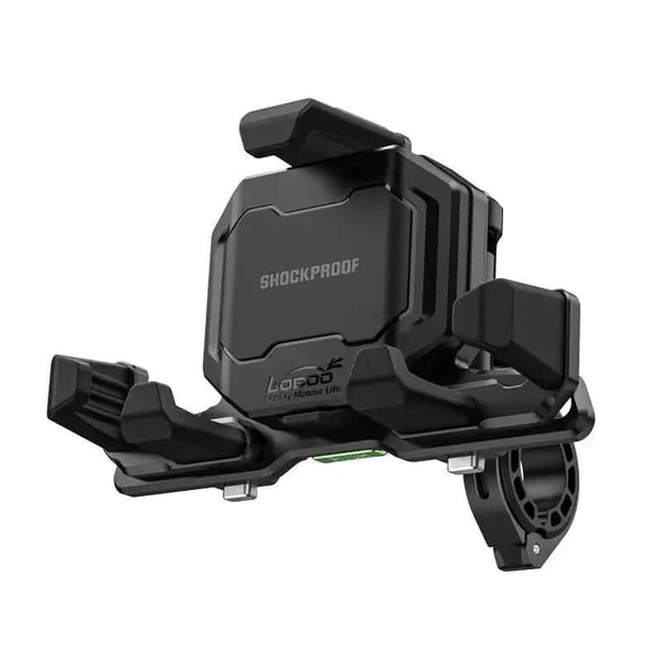 Smartphone-Motorradhalterung aus Aluminium mit magnetischer Dämpfung