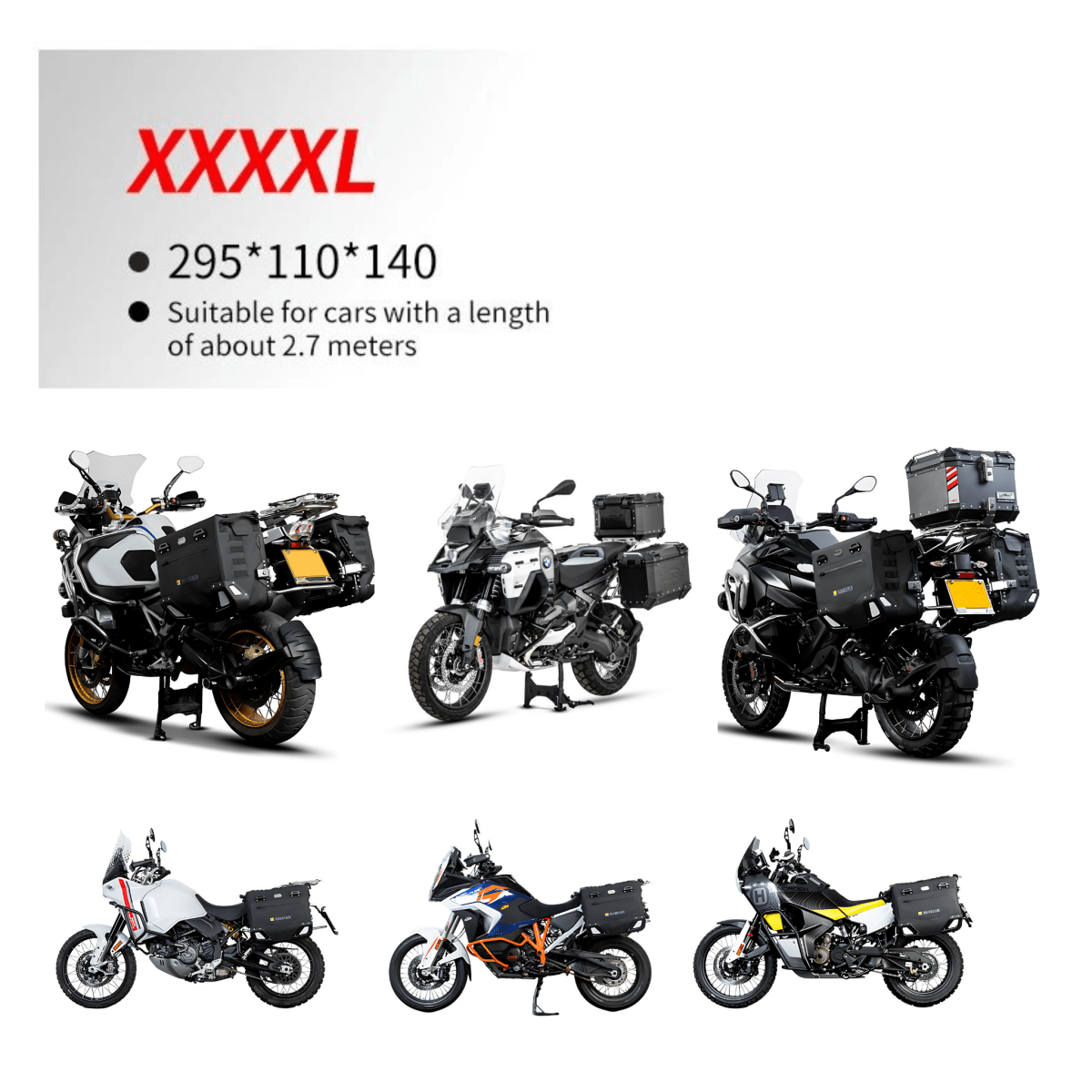 Motorradabdeckung Endurrad 210D - Endurrad.com