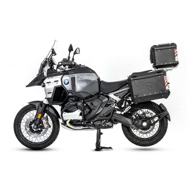 Aluminium-Seitenkoffer für BMW R 1300 GS Adventure mit Trägern | 37+37 oder 45+45 L - PIKE TRACKER