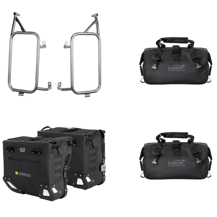 Halbharte Koffer BMW R 1250 GS Wanderer - Endurrad.com