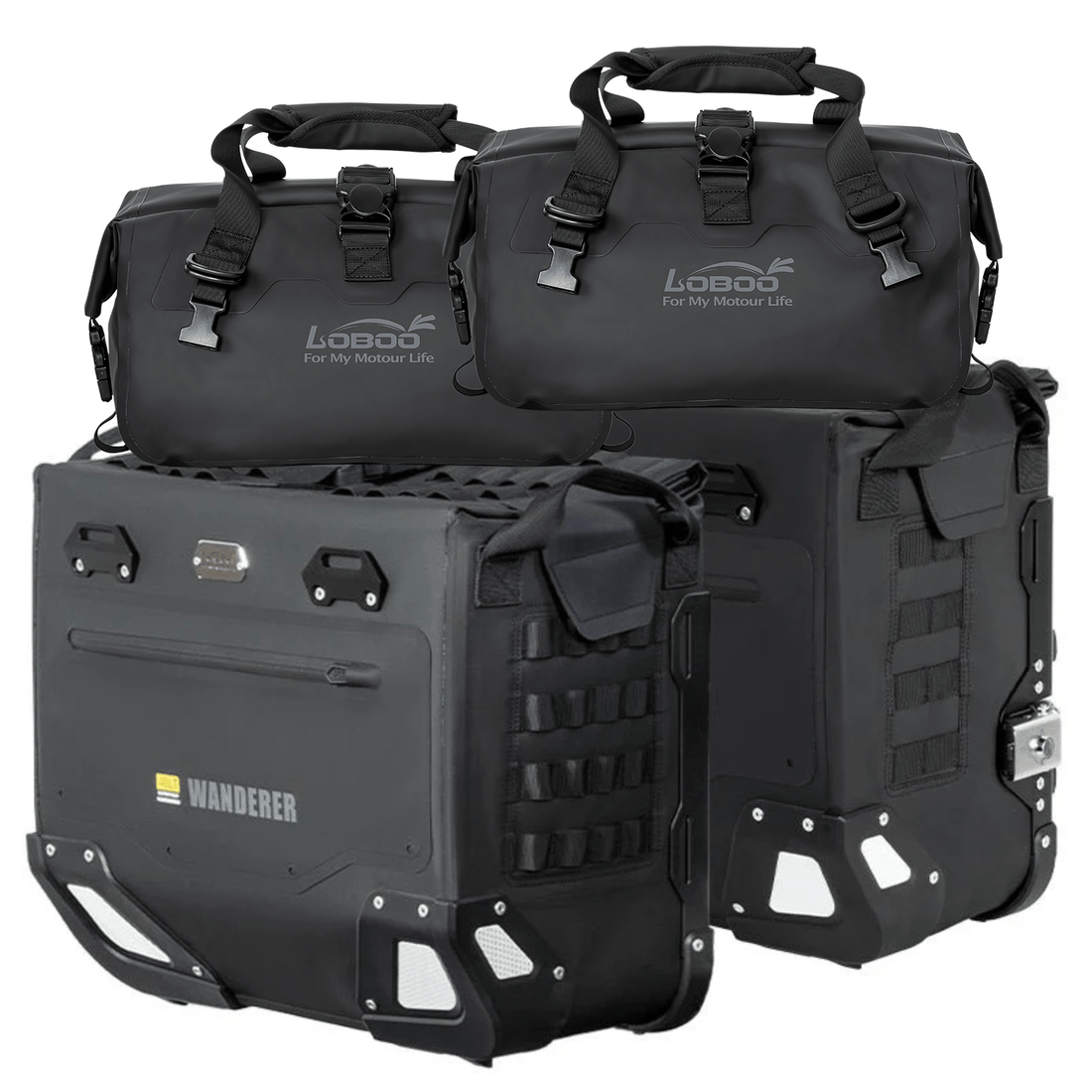 Halbsteife Wanderer-Koffer – Endurrad.com
