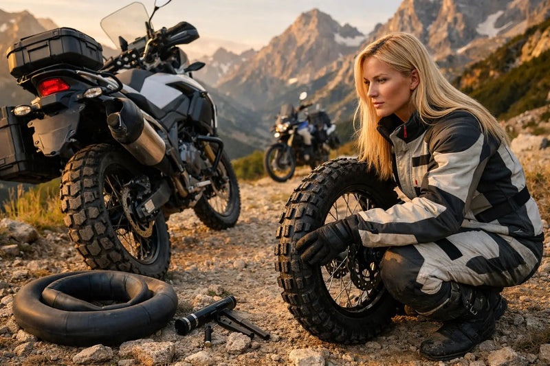 Schlauch oder Tubeless beim Adventure-Bike: Was ist besser?