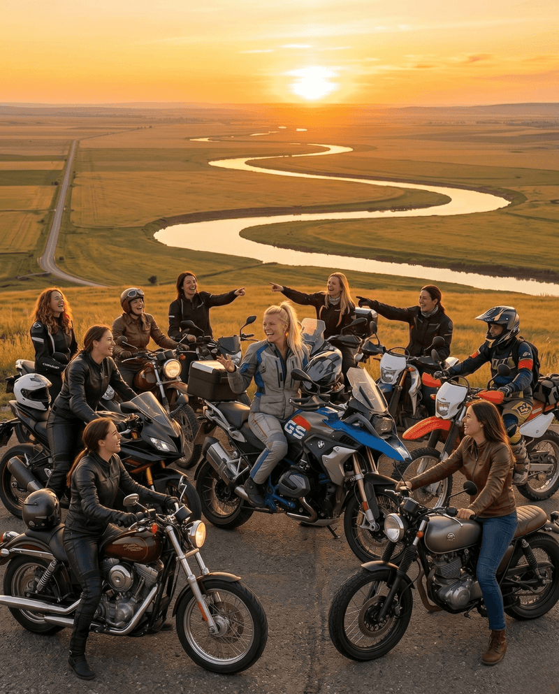 Damen-Motorradbekleidung für Adventure-Bikes: Was sollte man wirklich wählen?