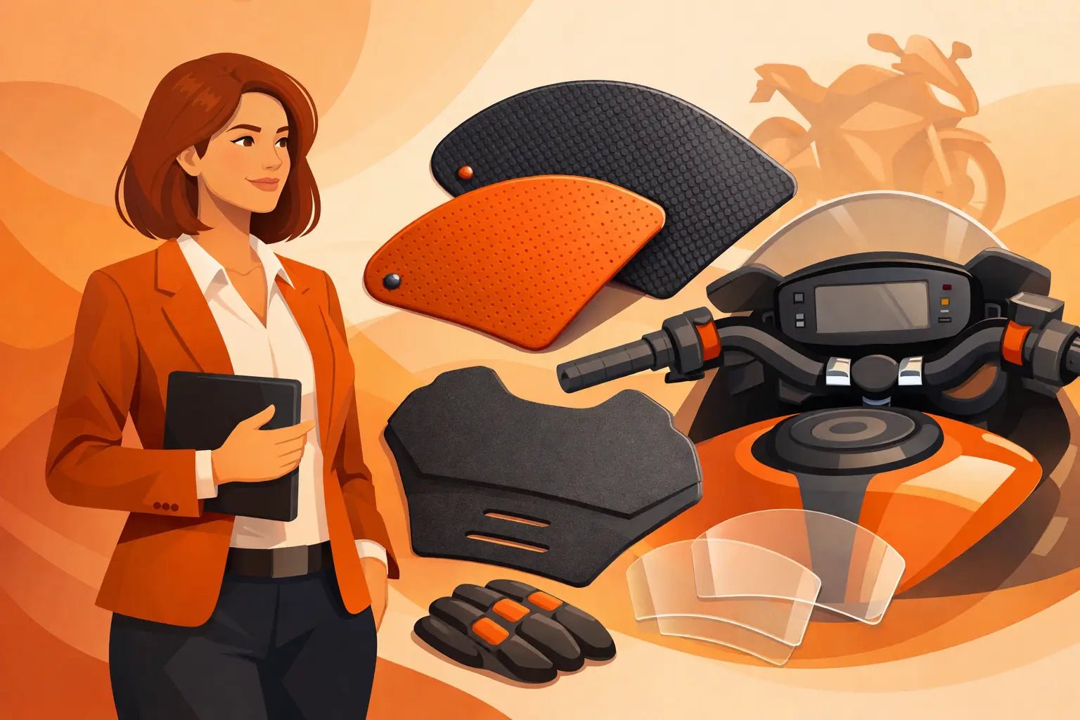 Eazi-Grip adesivi grip e protezioni cruscotto - Endurrad®