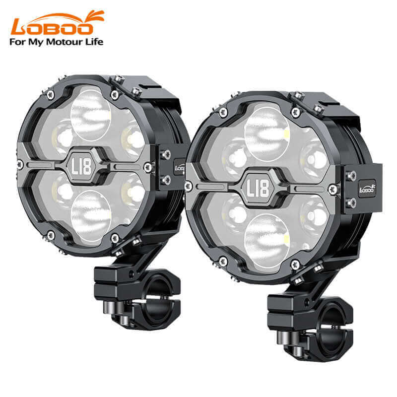 Faretti Moto L18 Loboo: Illuminazione LED Potente per Ogni Avventura - Endurrad.com