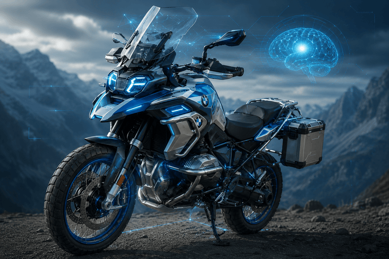 Künstliche Intelligenz hält Einzug in Motorräder: echte Revolution oder nur Marketing?
