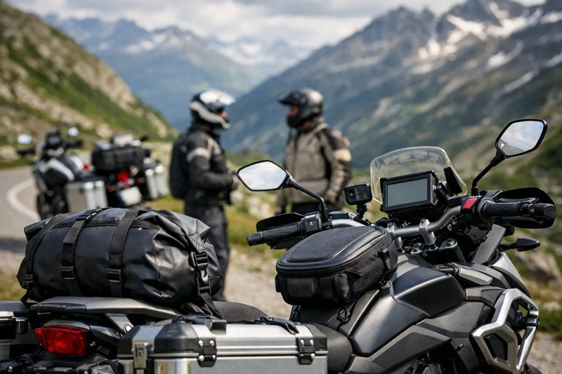 Beste Komfortzubehörteile für Motorradreisen