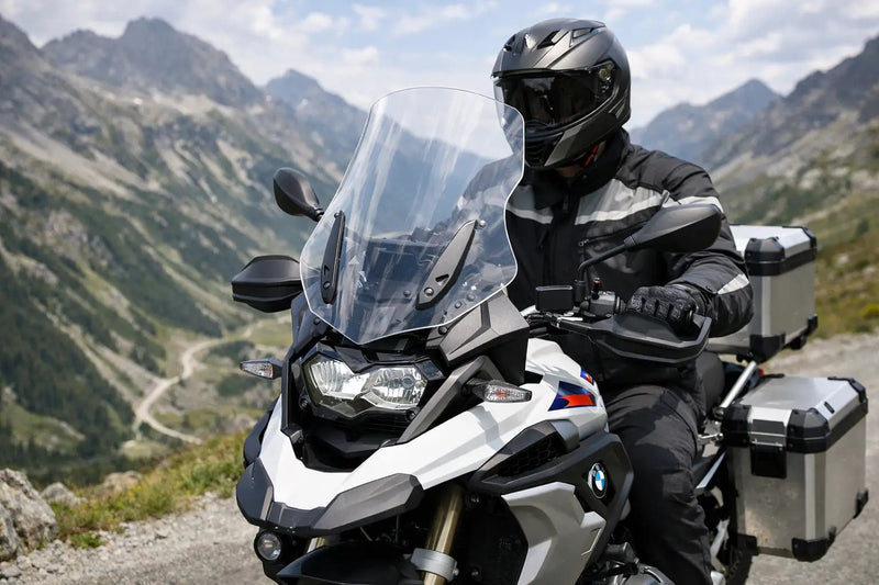 Vergrößerte BMW-GS-Windschutzscheibe: So wählen Sie die richtige aus