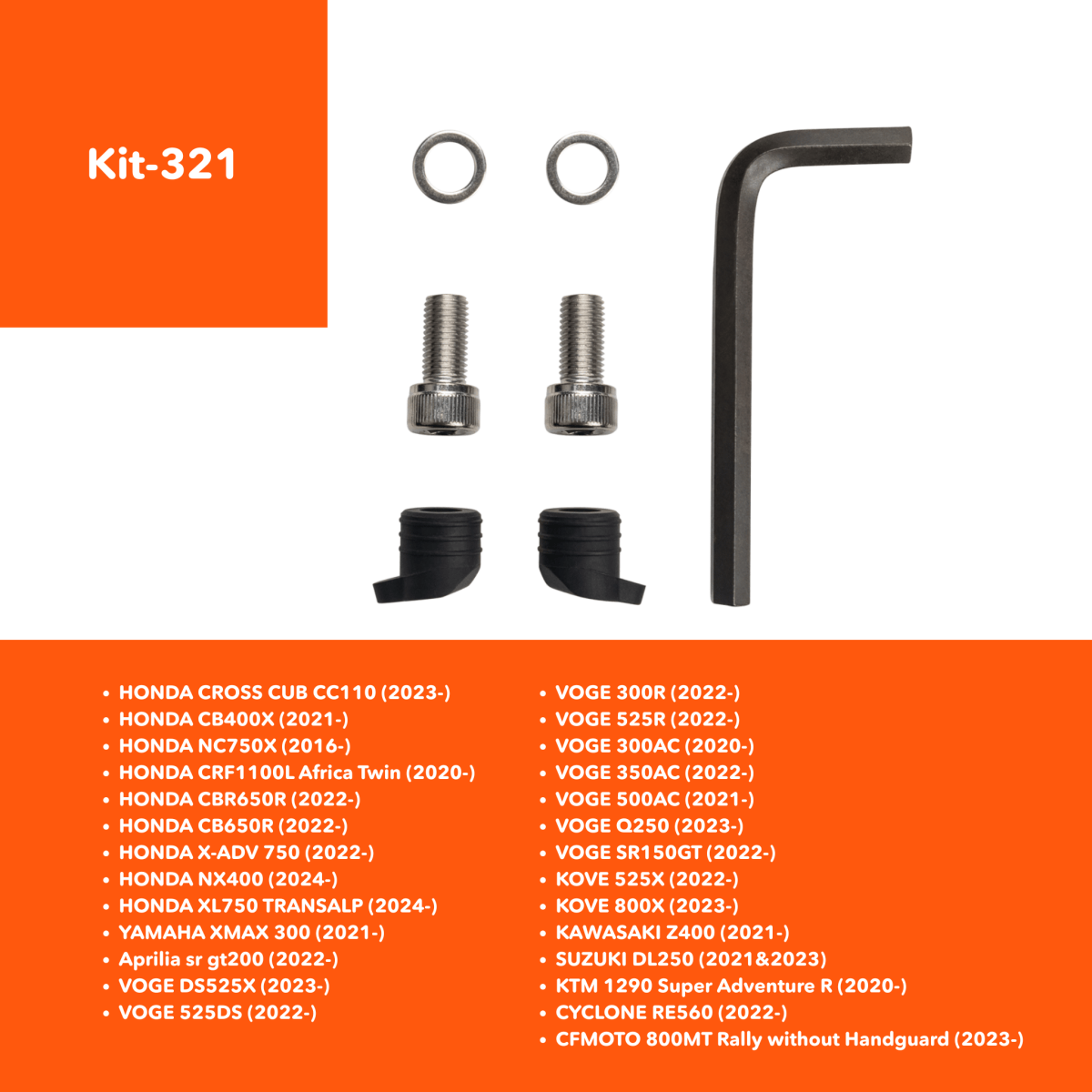 Adattatori Specchietti Retrovisori - Endurrad.com