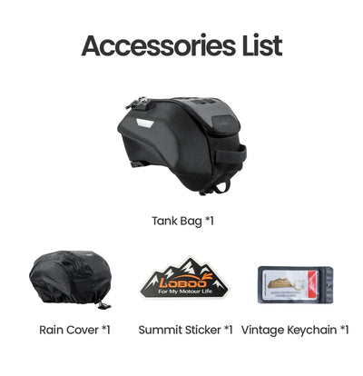 Borsa serbatoio LOBOO BTB13BK per BMW R1300GS Adventure – dettaglio 20