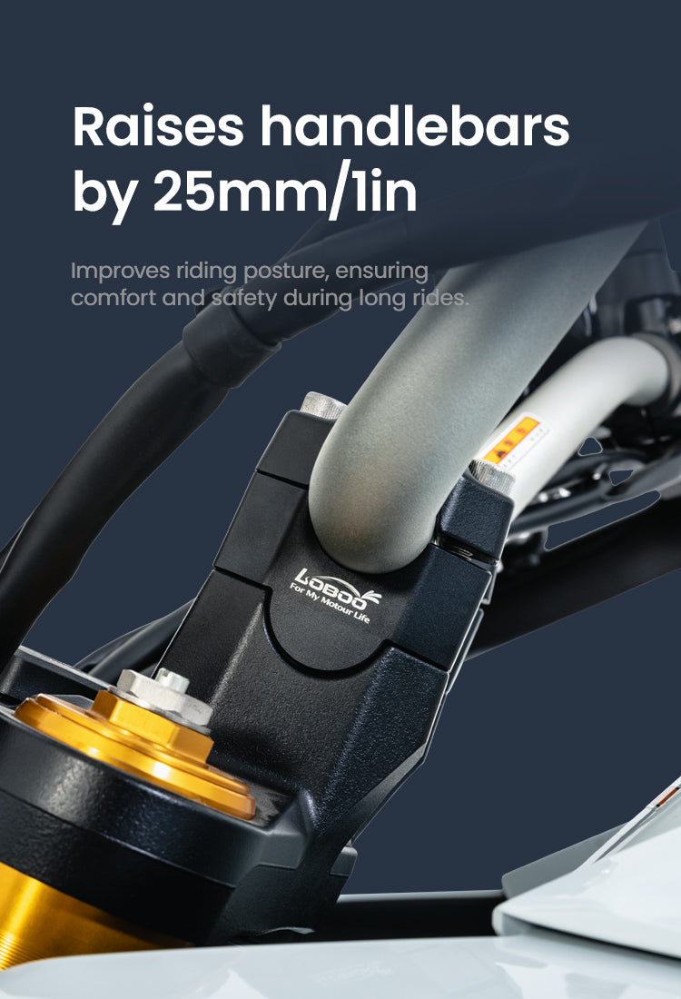 Riser manubrio LOBOO per Suzuki V-Strom 800DE – dettaglio 10