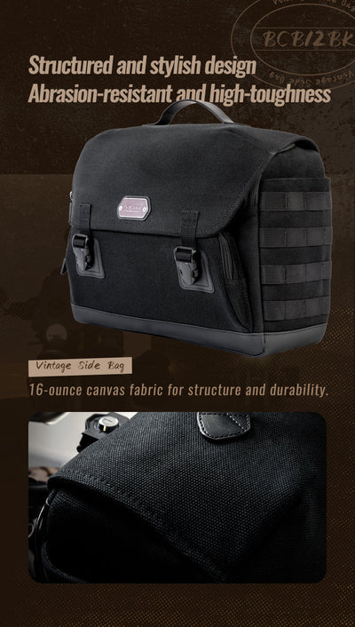 Borsa laterale LOBOO BCB12BK per Honda CM500 Compatibile – dettaglio 28