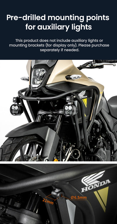 Paramotore LOBOO CHG289 per Honda NX400 / NX500 – dettaglio 15