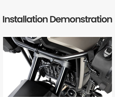 Protezione radiatore LOBOO per Honda NX500 – dettaglio 22
