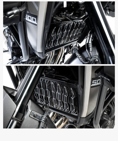 Protezione radiatore LOBOO per Honda NX500 – dettaglio 23