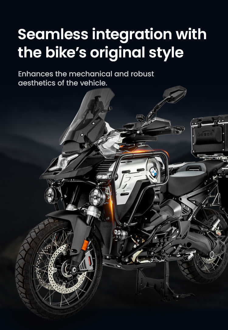 Schütze das Motorrad, ohne seine Linie zu verfälschen