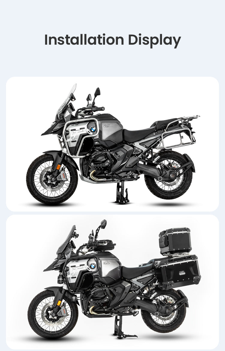 Sieh dir an, wie es an der R 1300 GS Adventure montiert ist