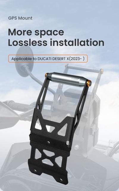 Supporto GPS LOBOO per Ducati Desert X – dettaglio 9